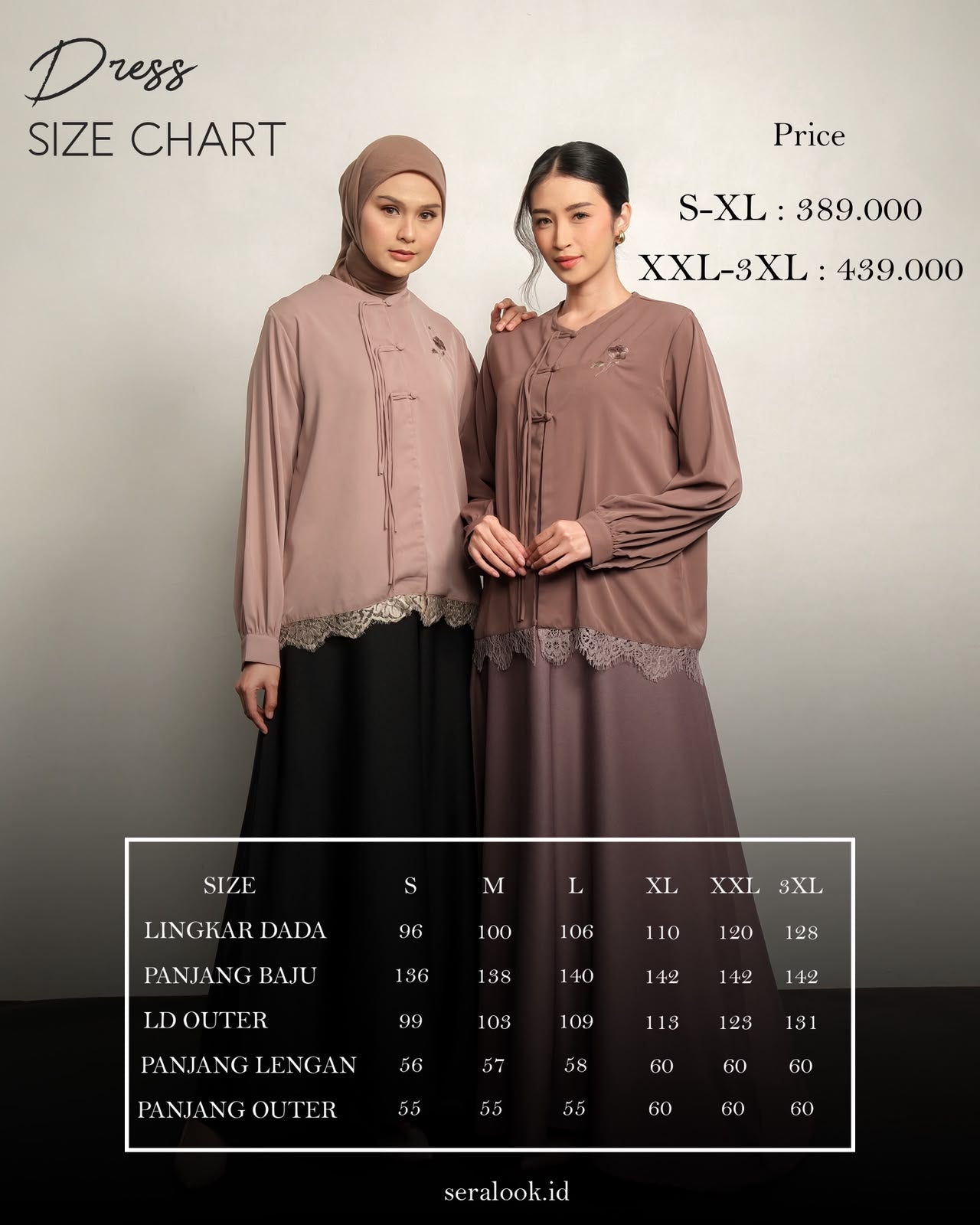 Aku & Kita Family Set Dress Dewasa