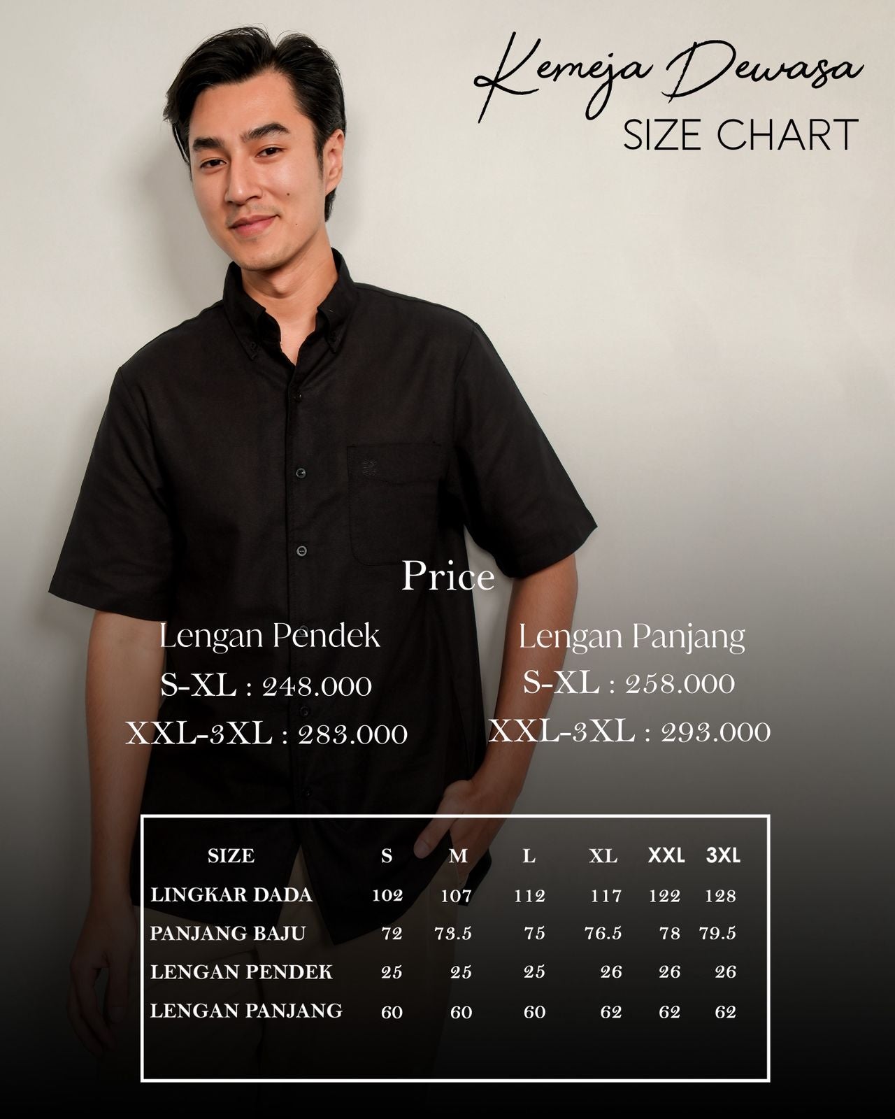 Aku & Kita Family Set Kemeja Dewasa