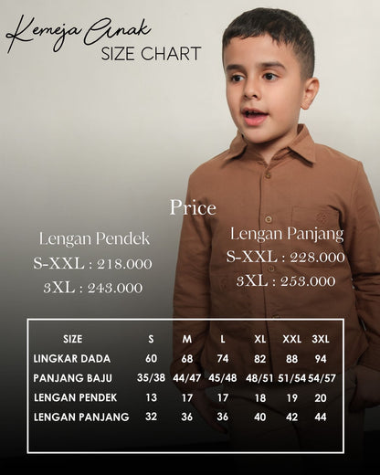 Aku & Kita Family Set Kemeja Anak