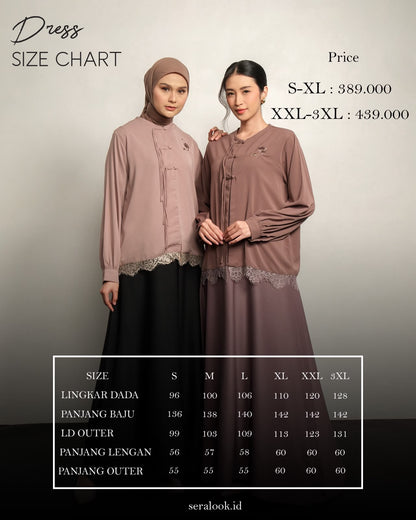 Aku & Kita Family Set Dress Dewasa