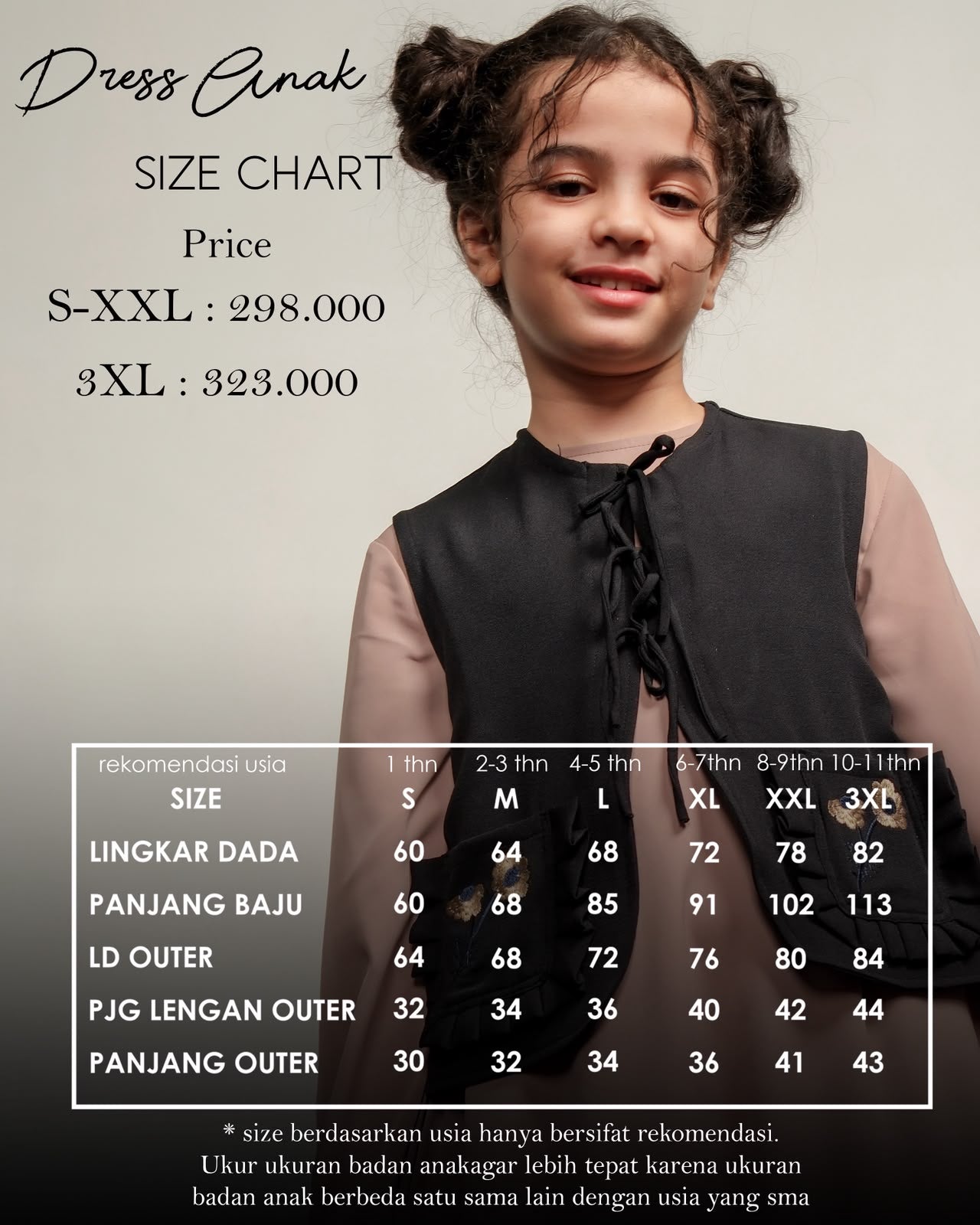 Aku & Kita Family Set Dress Anak