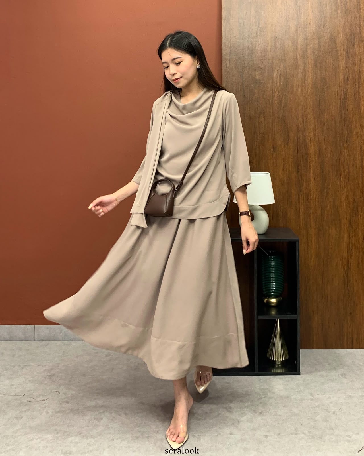 Nona Set Midi (Pendek)