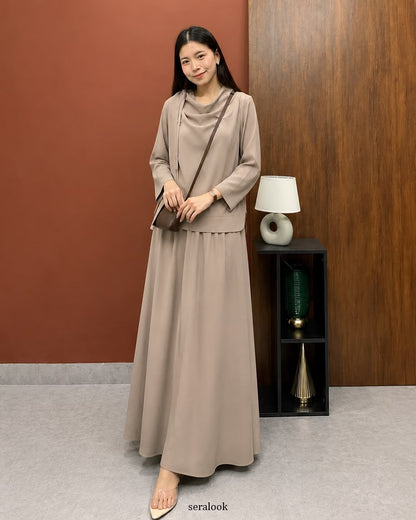 Nona Set Maxi (Hijab Friendly)