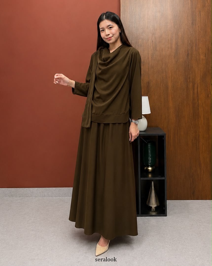 Nona Set Maxi (Hijab Friendly)