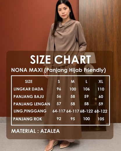 Nona Set Maxi (Hijab Friendly)