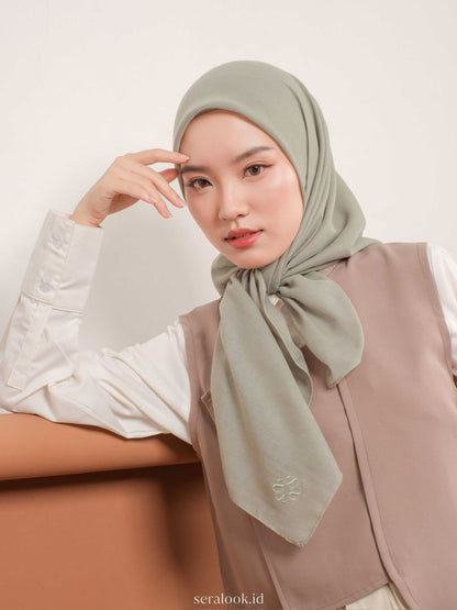 Anne Voal Plain Scarf