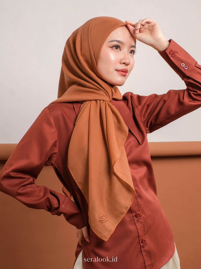 Anne Voal Plain Scarf