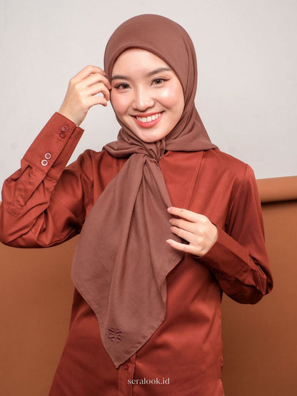 Anne Voal Plain Scarf
