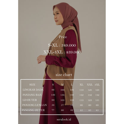 Selaras Outer Dress Dewasa