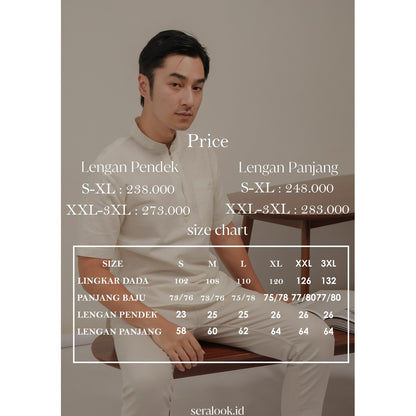 Selaras Kemeja Dewasa Pendek