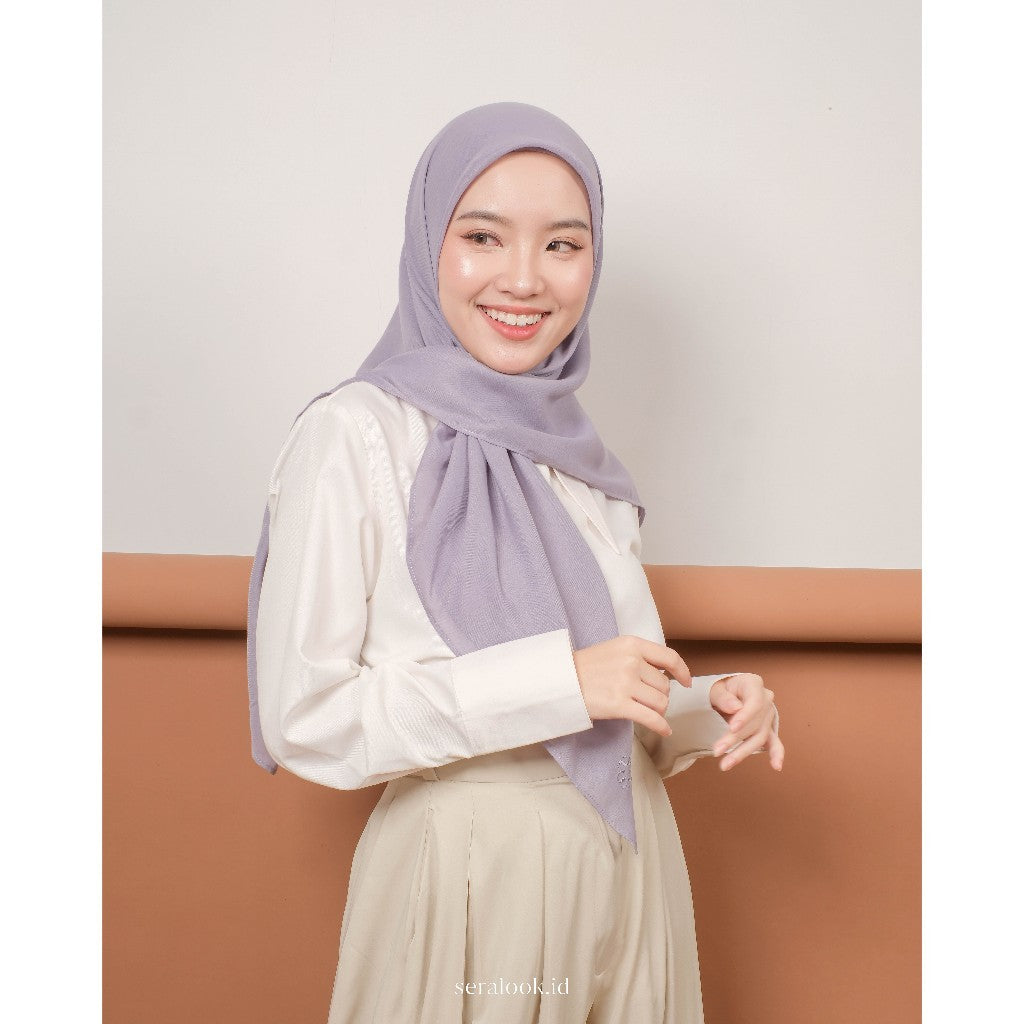 Anne Voal Plain Scarf